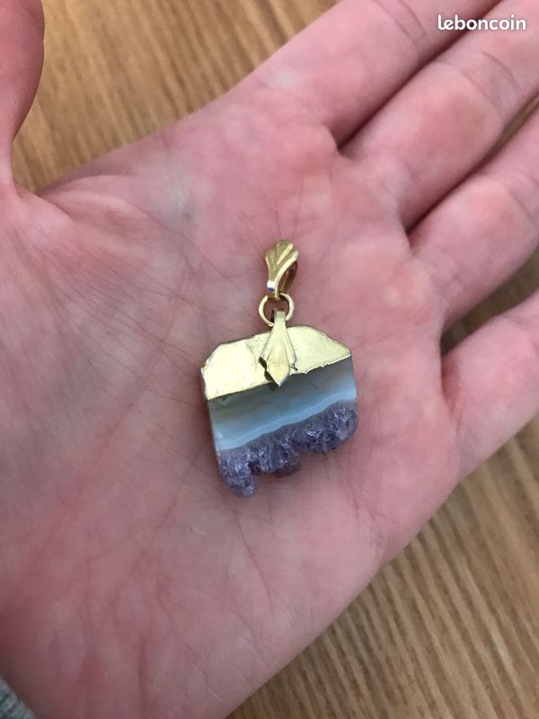 Pendentif Améthyste naturelle (image 3)