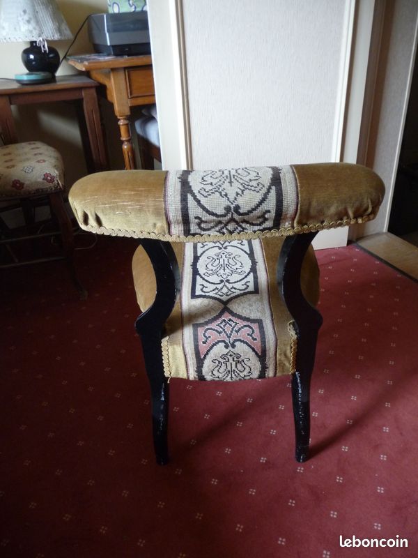 Fauteuil prie-Dieu ancien (image 3)