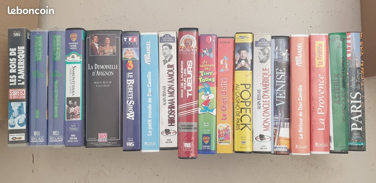 Cassettes vhs (image 1)