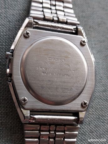 Bracelet De Montre En Acier Inoxydable Pour Casio - Modèles B-612 / B-614WA-1, Unisexe