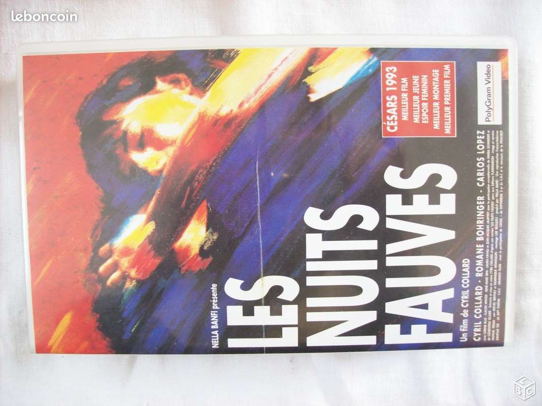 K7 VHS Les nuits fauves (image 1)