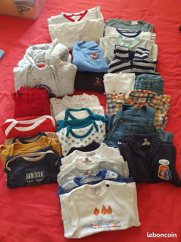 Lot vêtements garçon 6mois (image 1)