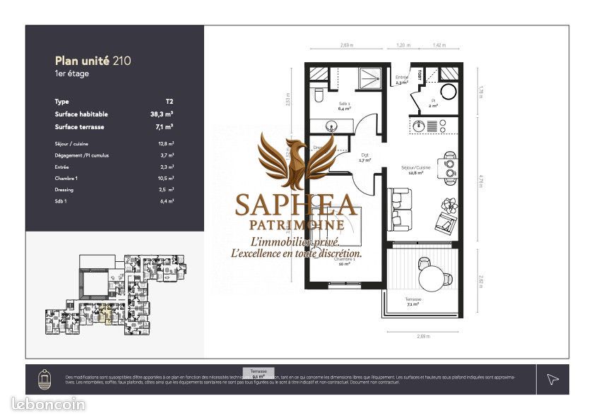 Appartement 2 pièces 38 m² · à Pianottoli-Caldarello · 38 m² · 304 000 €