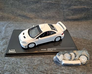 IXOMODELS, PEUGEOT 307 WRC Blanche, échelle 1/43, IXOMDCS030