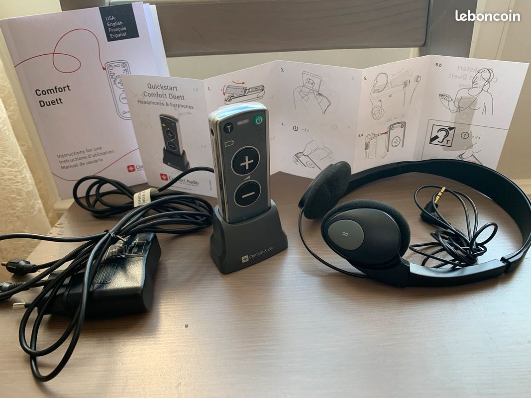 Amplificateur Son Comfort Duett 2, un système audio complet pour malentendants (image 1)