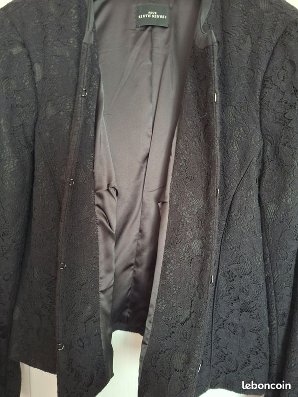 Veste noire taille 48 Your sixth sense C&A (image 6)