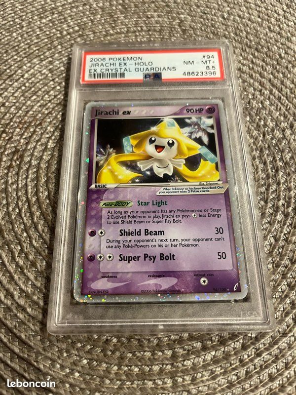 Carte Pokmon Jirachi Ex PSA 8.5 ENG/US - Collection