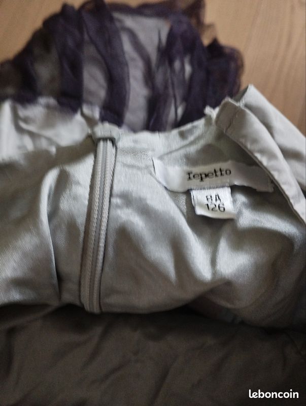 Robe Repetto 7/8 ans sans manches (image 2)