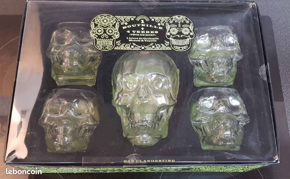 Coffret Carafe + 4 verres motif (image 3)