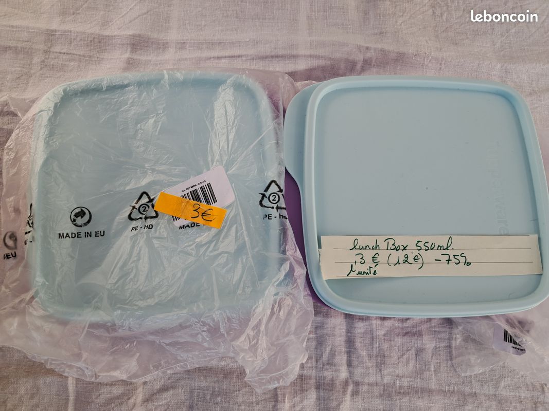 Lunch box Tupperware - Arts de la table