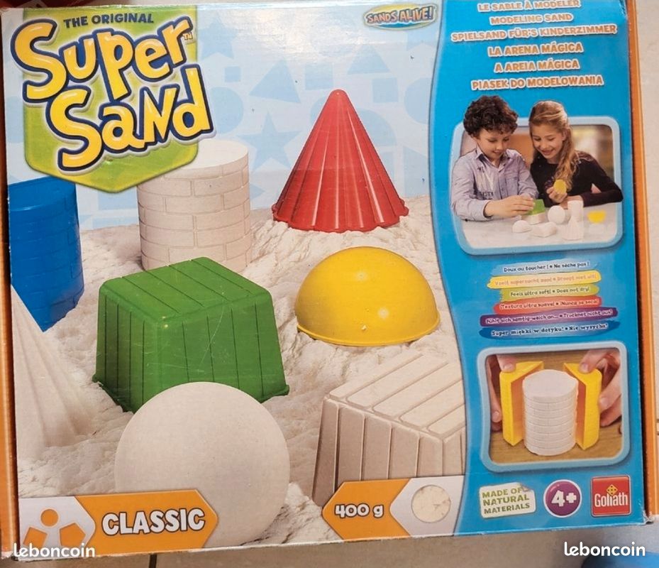 Super sand original jouet enfants sable à modeler (image 1)