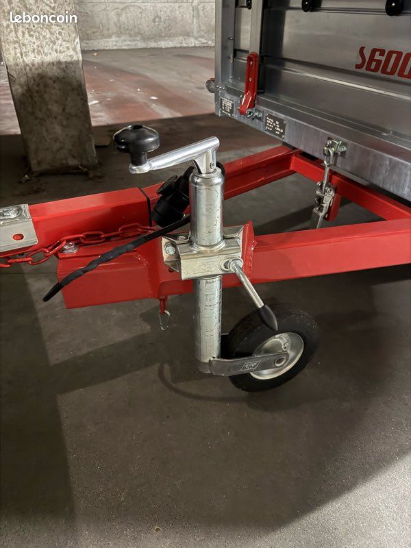 Remorque SUIVIT S600 basculante porte moto PTC 495 Kg / charge utile 265 Kg (image 9)