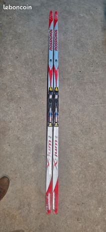 Skis de fond alternatif ROSSIGNOL 130 cm fixations Salomon SNS - Sport & Plein air