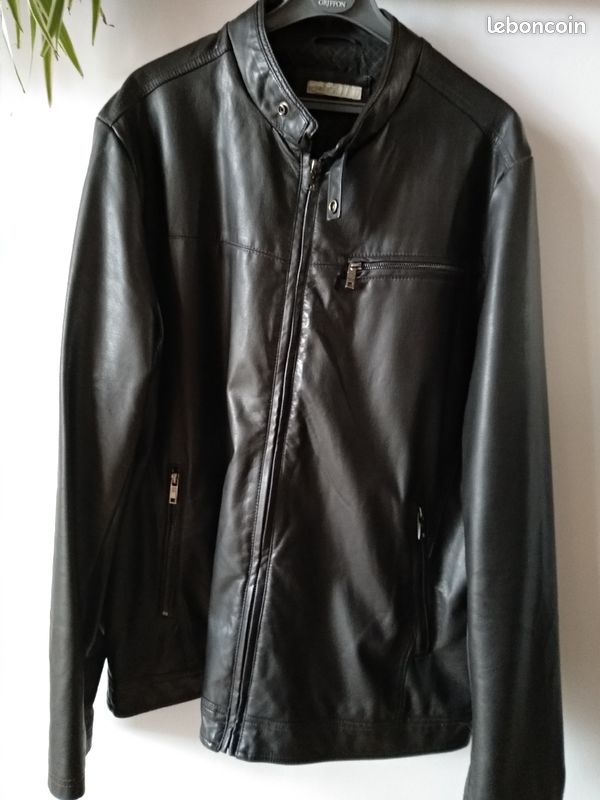 Veste blouson simili cuir Celio neuf (image 1)