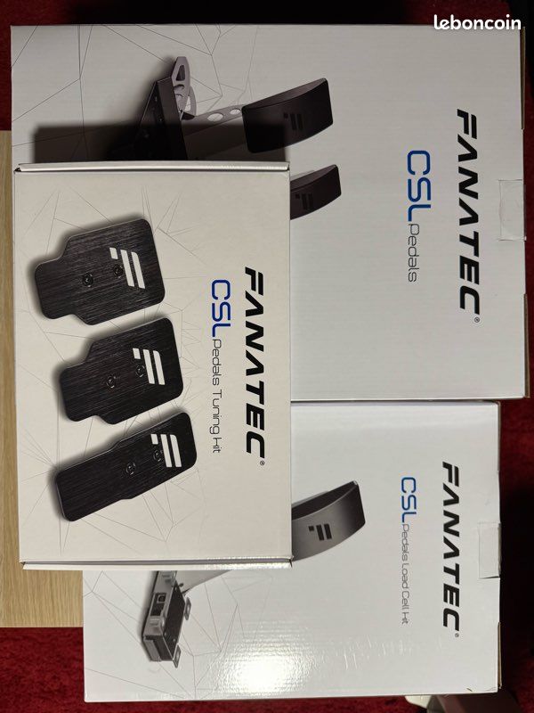 Pédalier fanatec csl élite avec loadcell - Consoles