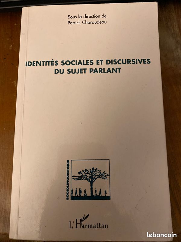 Identités sociales et discursives du sujet parlant (image 1)