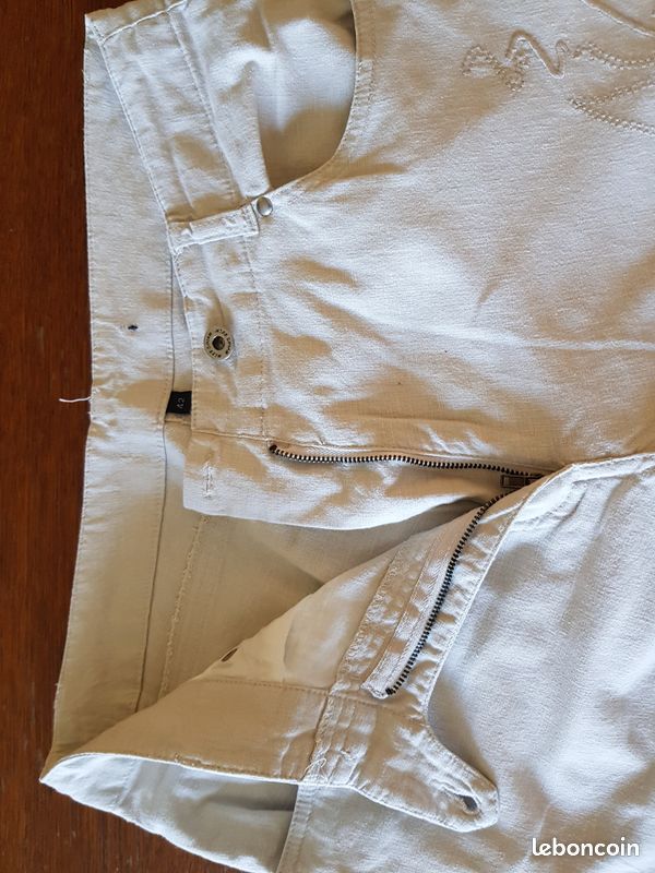 Pantalon fluide en lin (image 4)