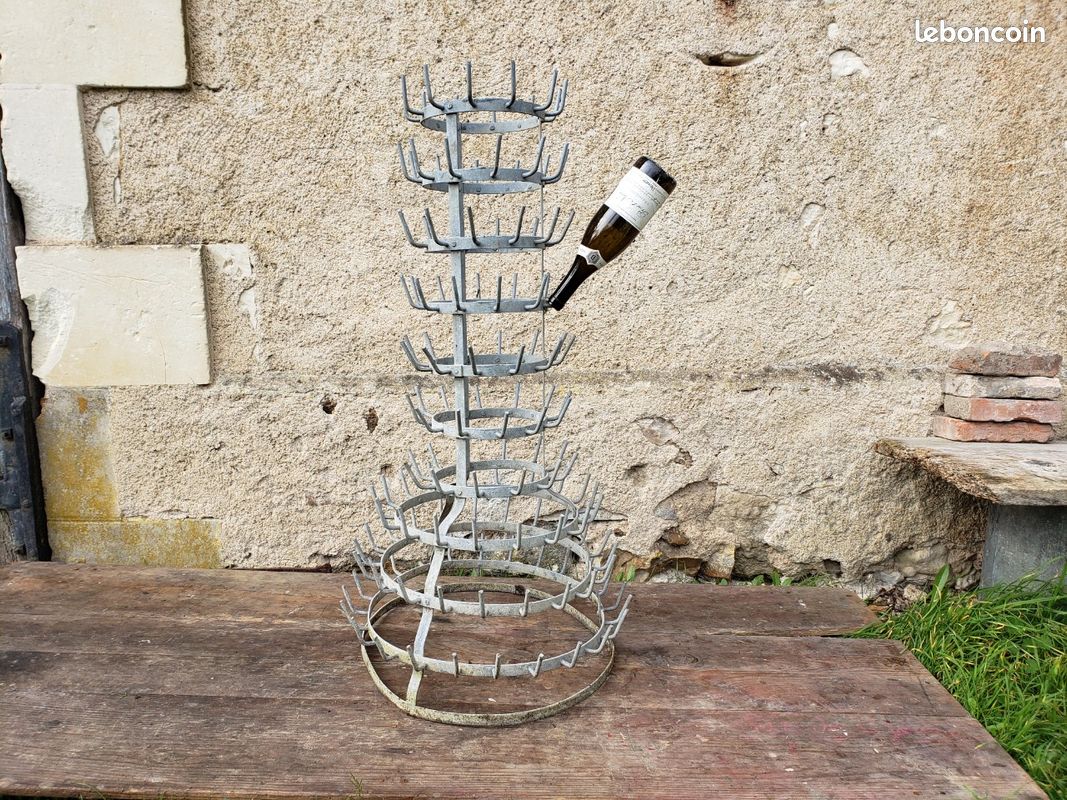 Hérisson If Sechoir a bouteilles ancien (image 1)