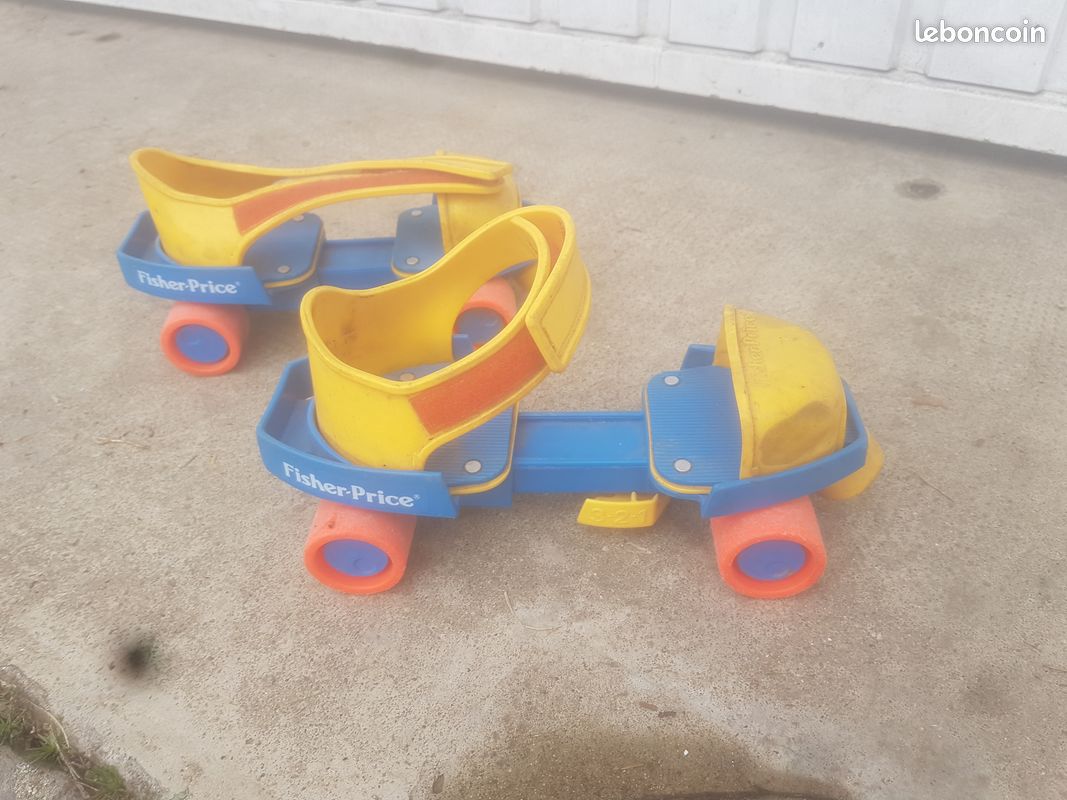 Roller Fisher Patin A Roulette Jaune Patins à Roulettes Fisher