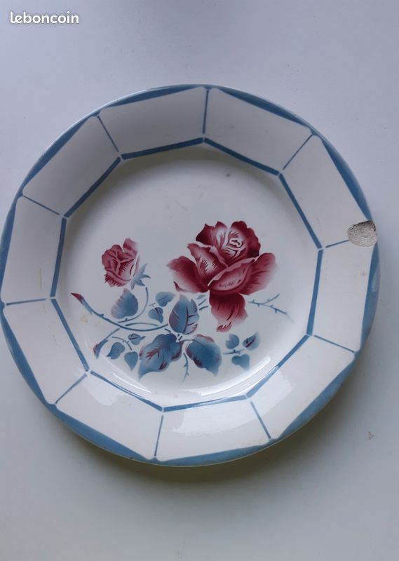 Assiettes Digoin Sarreguemines (image 5)