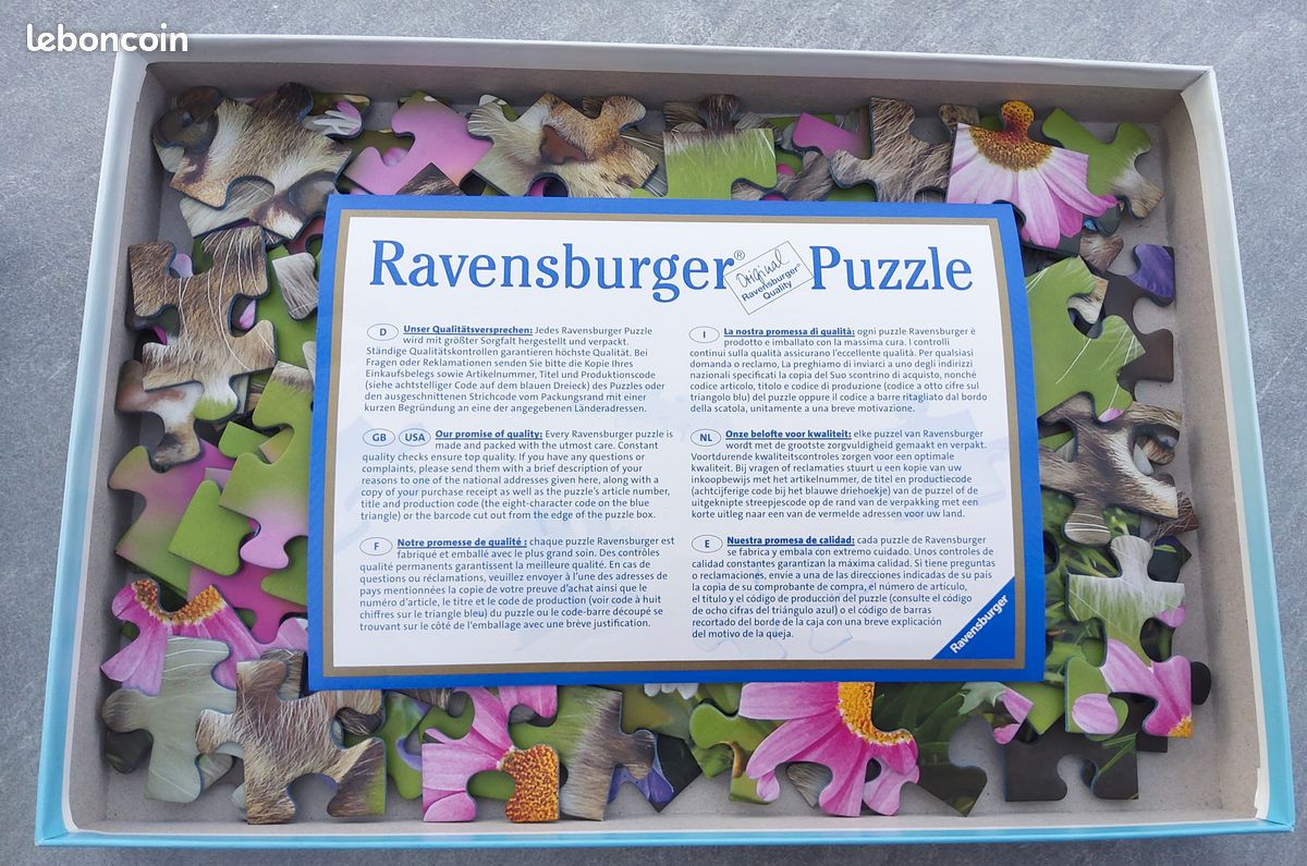 Puzzle Ravensburger 100 pièces chaton (image 8)
