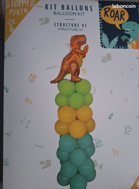 52 inch Betallic Dino Birthday Foil Balloon - 25199 - LA Balloons 52 inch Betallic Dino Birthday Foil Balloon - 25199 - LA Balloons