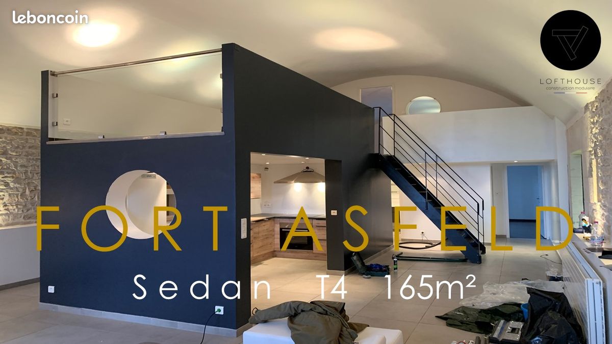 Appartement 4 pièces 165 m² · à Sedan · 165 m² · 990 €