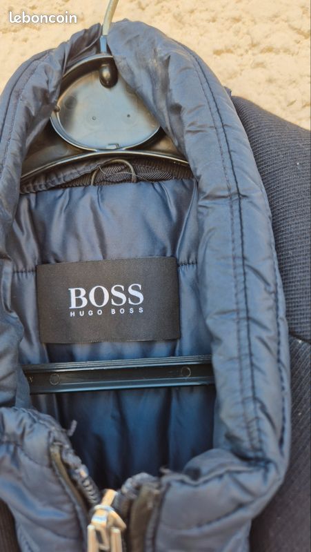 Manteau homme hiver Hugo Boss bleu marine taille 54 (D'occasion) à