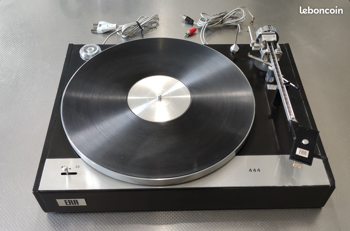 Platine Vinyle Vintage ERA 444 - Tourne-disque Occasion, Fonctionnel