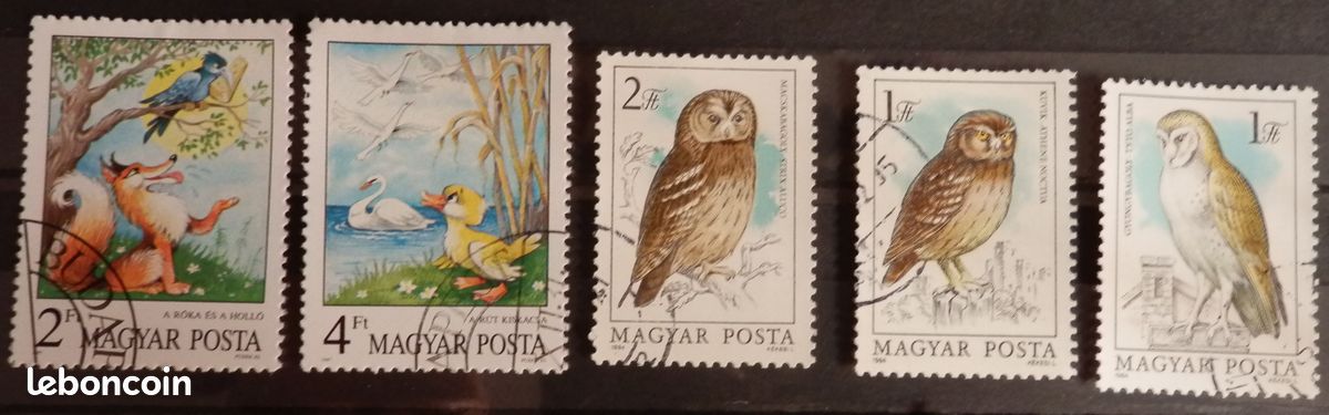 Lot De 50 Timbres Collection Sur Le Thème Des Oiseaux - Motifs Divers, Qualité PROPHILA - Pour Philatélistes