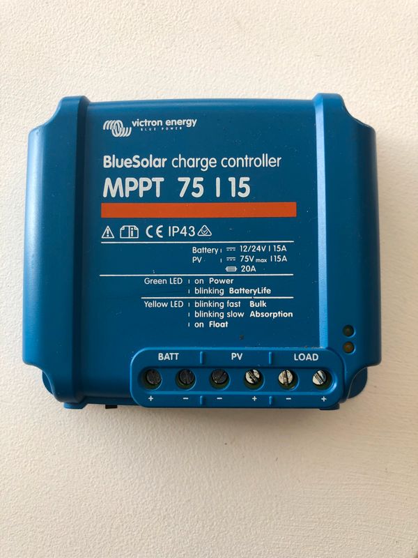 Régulateur de charge MPPT BlueSolar 75/15 - VICTRON