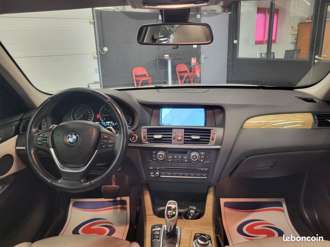 BMW X3 35d XDrive Boite Auto 3.0 d 24v DPF 313cv Luxe (Cuir - GPS - Caméra - Toit Ouvrant - Toit Pano) (image 5)