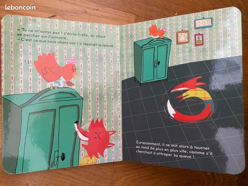 Livre cartonné “La petite poule rousse” (image 2)