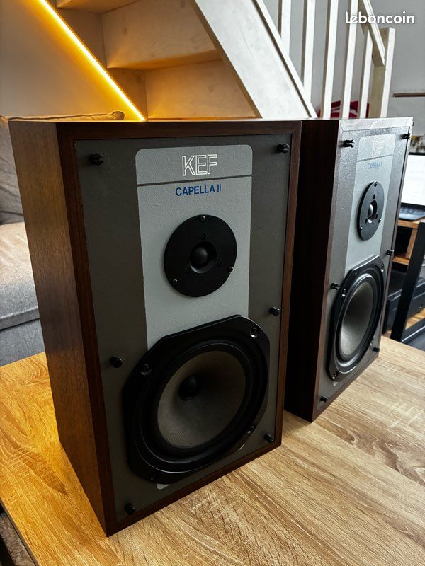 KEF Capella II SP3012 – Enceintes vintage anglaises rares (image 2)