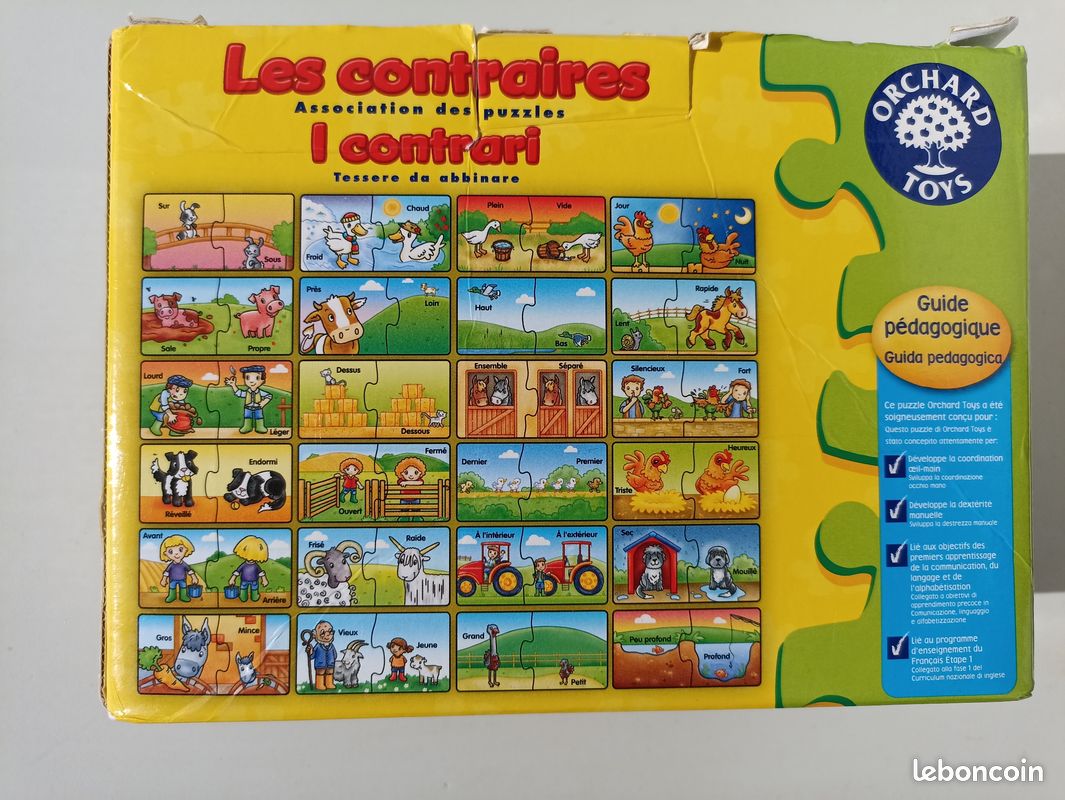 Jeu/Puzzle LES CONTRAIRES Orchard Toys_Joué Club (image 3)