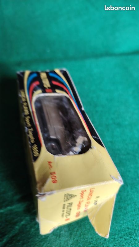 Politoys M 509 Lancia Flavia Sport Zagato 1800 - 1/43 Grise - Boîte D'origine
