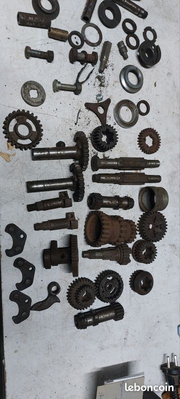 Pieces moteur D45 motobecane motoconfort année 1945 /1960 (image 3)