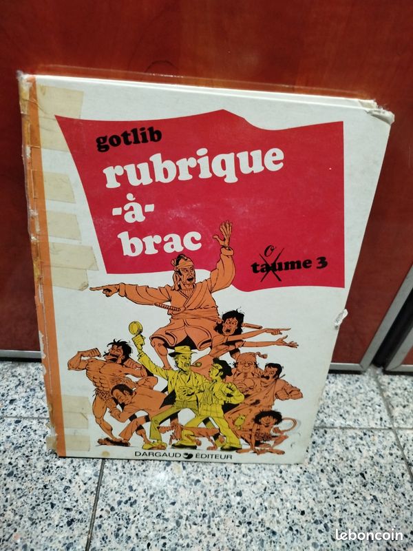Bande dessinée, BD Gotlib rubrique a brac (image 1)