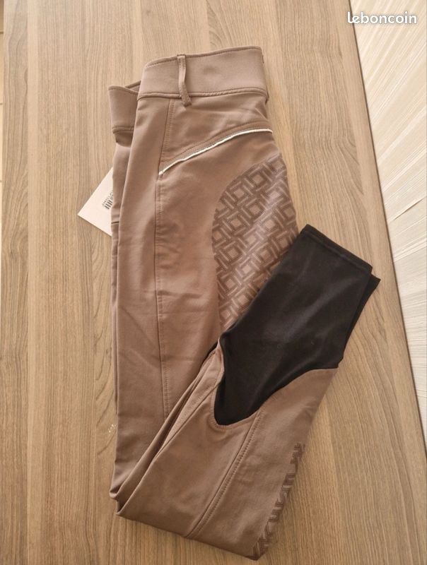 Pantalon D'équitation Pytchley – Taille 32 Long – Assise Pleine – Marron