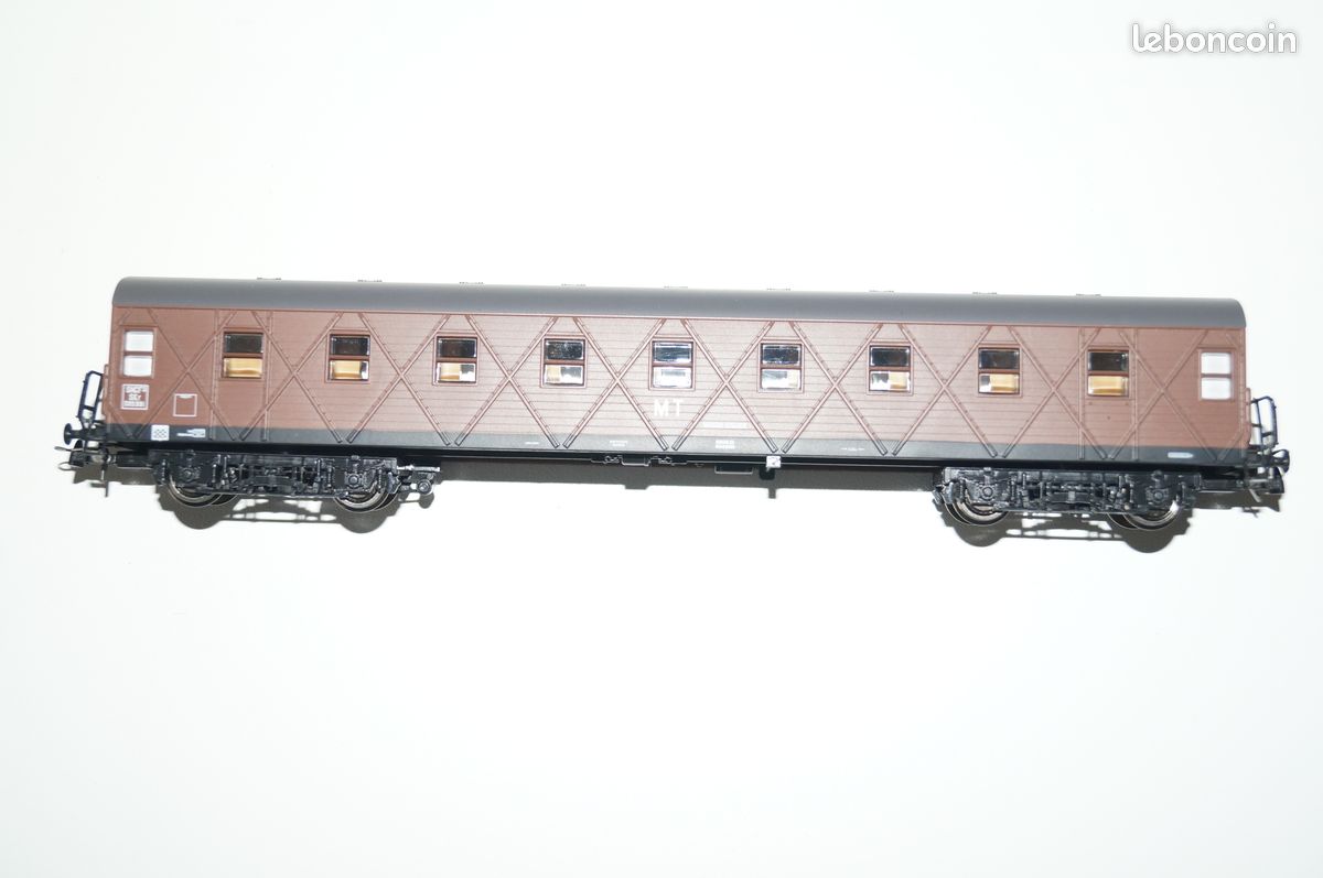 WAGON ATELIER MT SNCF exclusif n°61 " Le Train HERIS / 11936 HO lima