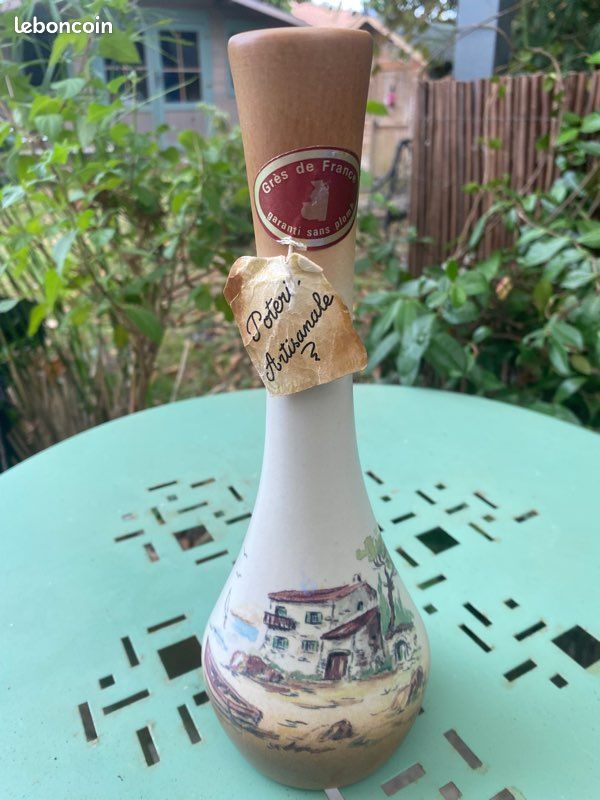 VASE - SOLIFLORE Vase dart exquis peint à la main résine famille