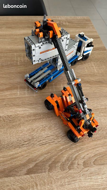 LEGO Technic 42062 – Transport de conteneurs 🚛🔧 Jeux Jouets
