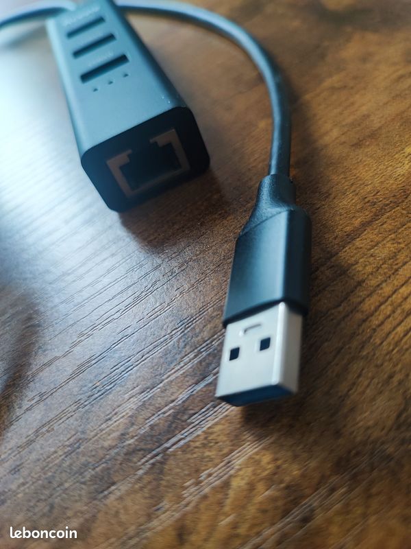 Adaptateur Ethernet RJ45 / USB A / USB C (image 3)
