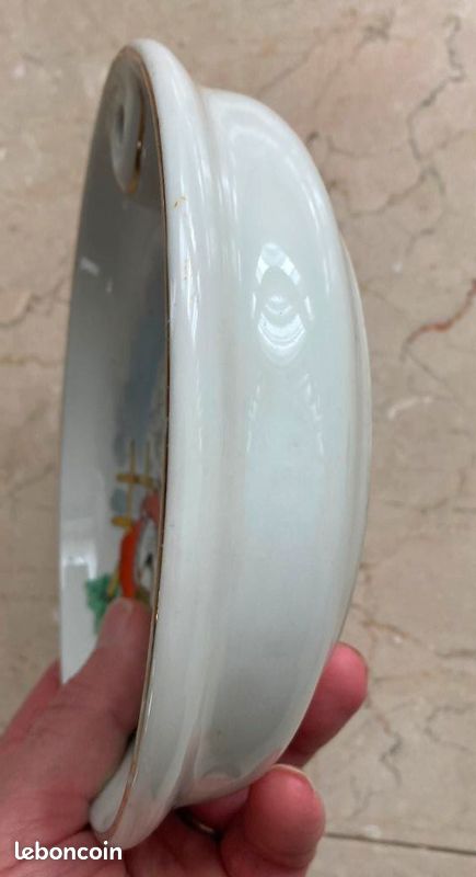 Assiette pour bébé en Limoges ancien (image 4)