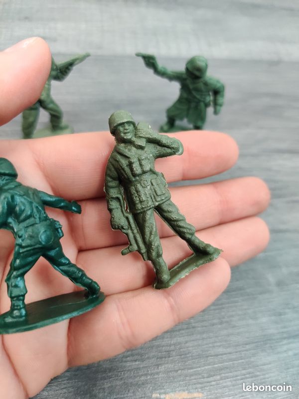 Lot De Soldats En Plomb – 1/32 (60mm) – Premier Empire Français – Fabrication France – Années 20