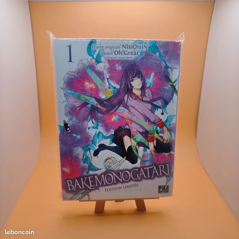 Manga Bakemonogatari tome 1 (image 1)