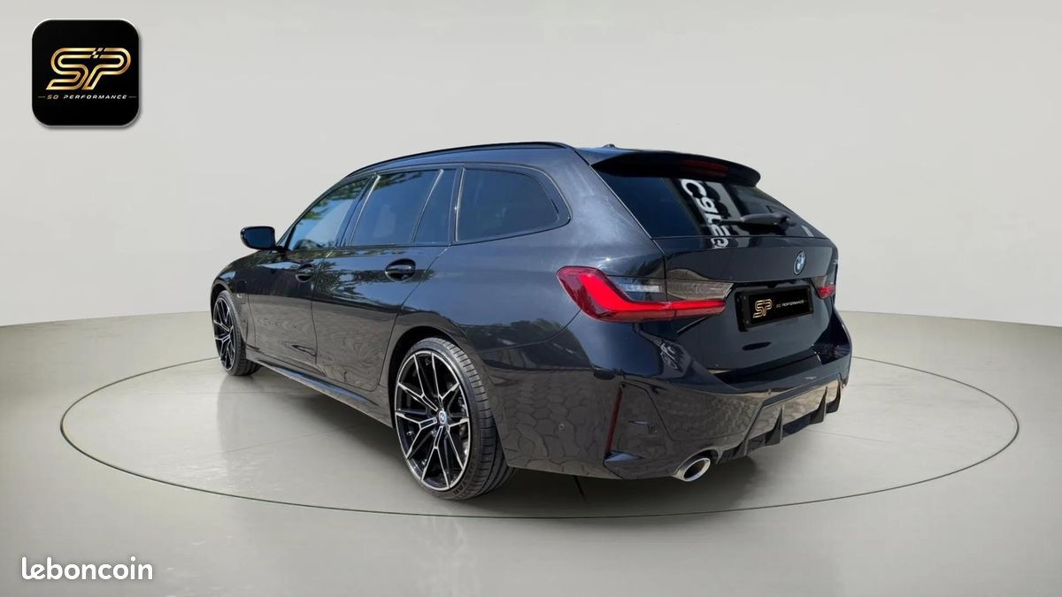 BMW Série 3 330e Touring M Sport * 292 ch * H&K * HUD * Toit Pano * Sièges M Sport (image 4)
