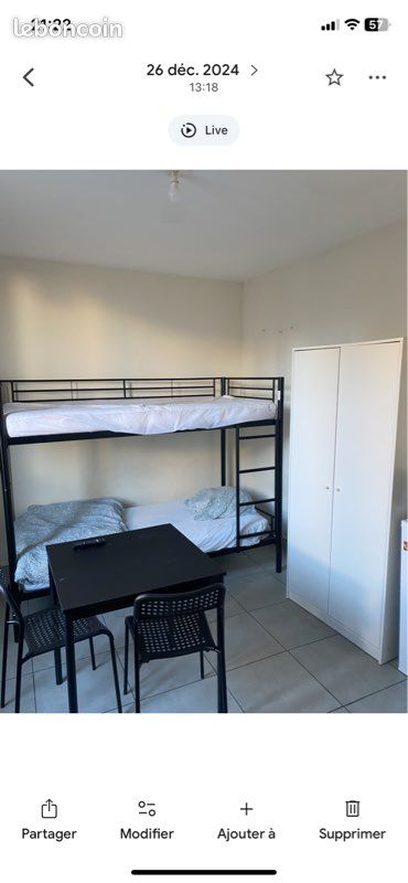Appartement 1 pièce 15 m² · à Le Bourget · 15 m² · 700 €/mois