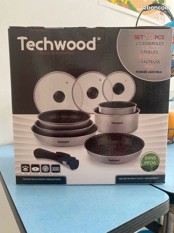 Set Techwood poeles et casseroles (image 1)