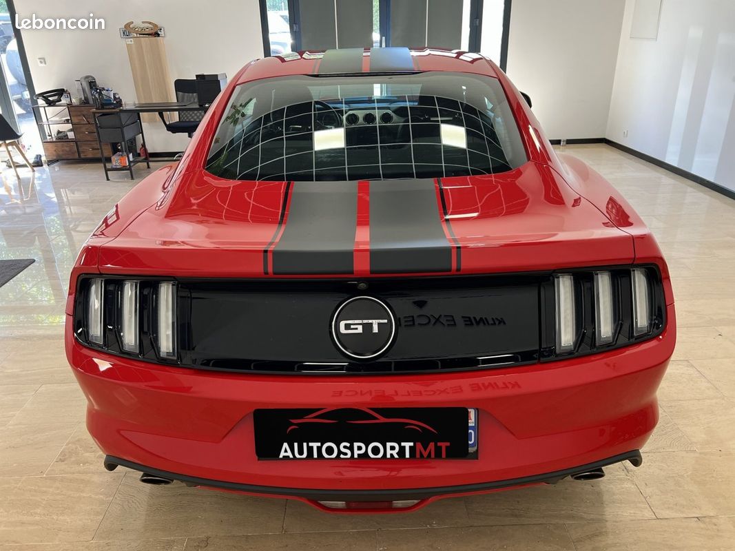 Réservation en cours Ford Mustang 5.0 V8 GT Prémium 421 Ch BVM6 / Immat france / Pas de malus / Suivi complet / Carte grise moitié prix (image 4)